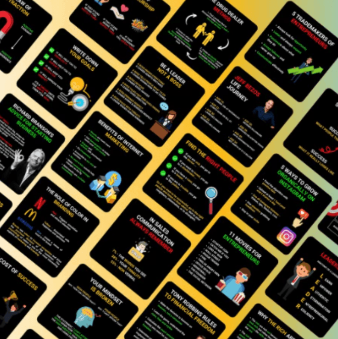 800+ Business Canva Templates | Printable A4 Size for Entrepreneurs | Social Media Content - Image 3