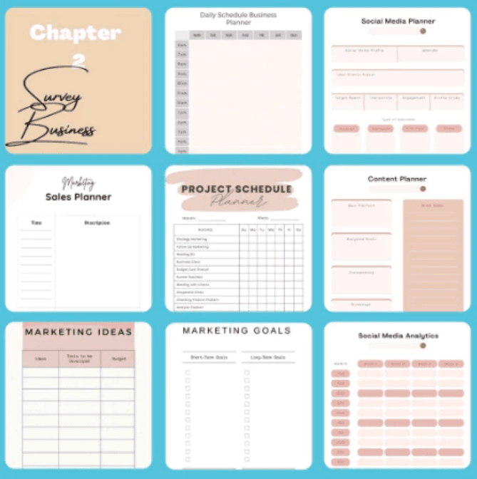 35 Pages of Top Secret Marketing Strategy Printable | A4 Size for Digital Marketing | Business - Image 7